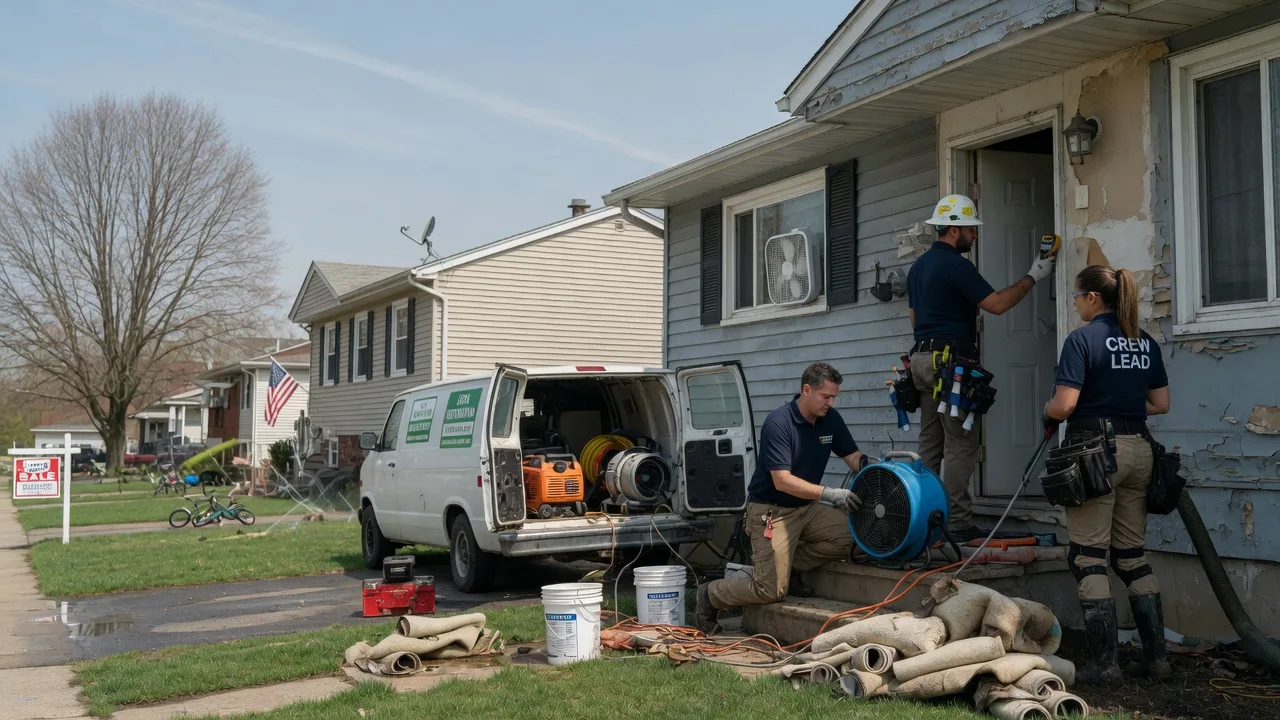 Flood Cleanup in Gordonsville, VA near me