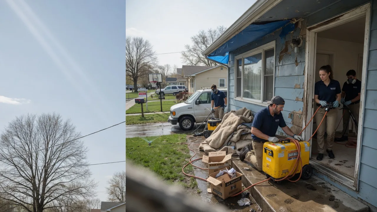 Basement Flood Cleanup in Gordonsville, VA near me